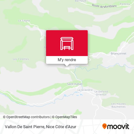 Vallon De Saint Pierre plan