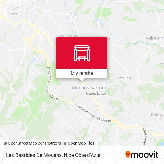 Les Bastides De Mouans plan