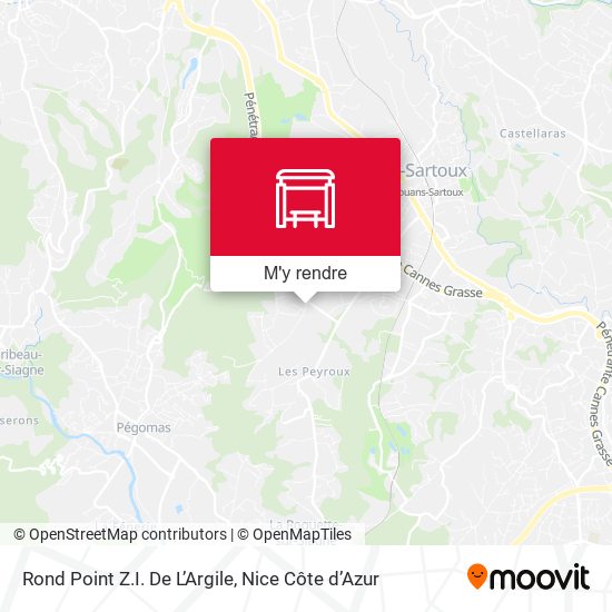 Rond Point Z.I. De L’Argile plan