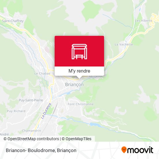 Briancon- Boulodrome plan