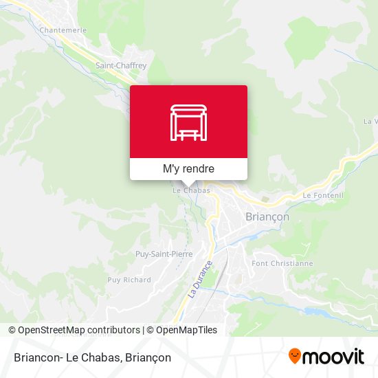 Briancon- Le Chabas plan