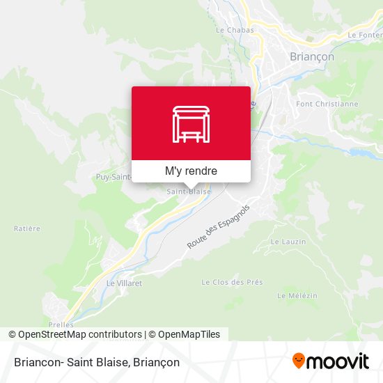 Briancon- Saint Blaise plan