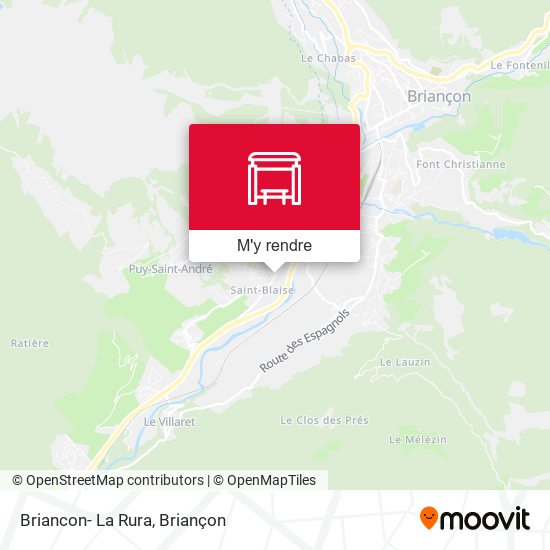 Briancon- La Rura plan