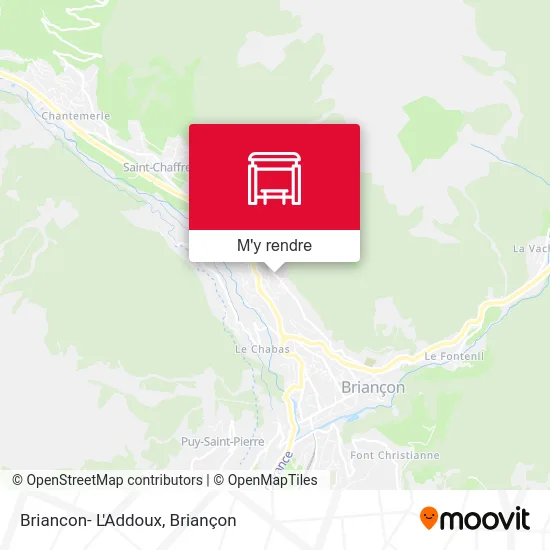 Briancon- L'Addoux plan