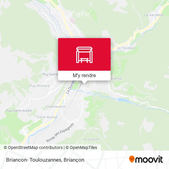 Briancon- Toulouzannes plan
