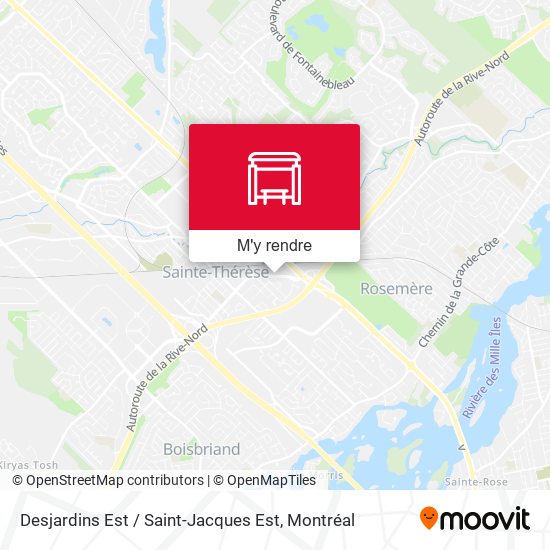 Desjardins Est / Saint-Jacques Est plan