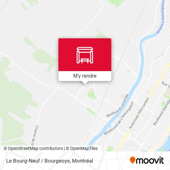 Le Bourg-Neuf / Bourgeoys plan
