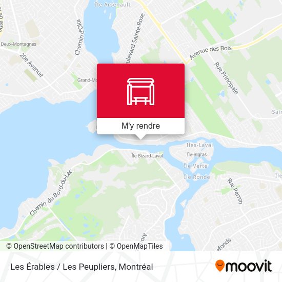 Les Érables / Les Peupliers plan