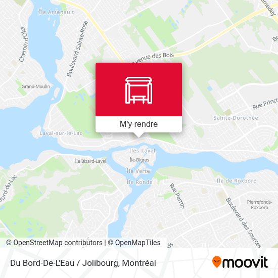 Du Bord-De-L'Eau / Jolibourg plan