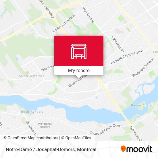 Notre-Dame / Josaphat-Demers plan