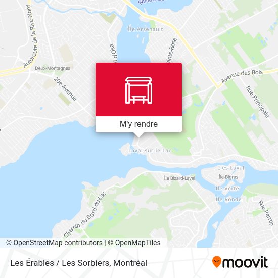 Les Érables / Les Sorbiers plan