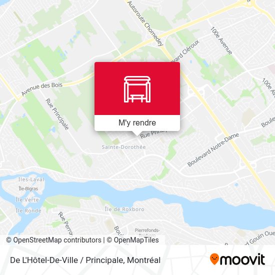 De L'Hôtel-De-Ville / Principale plan
