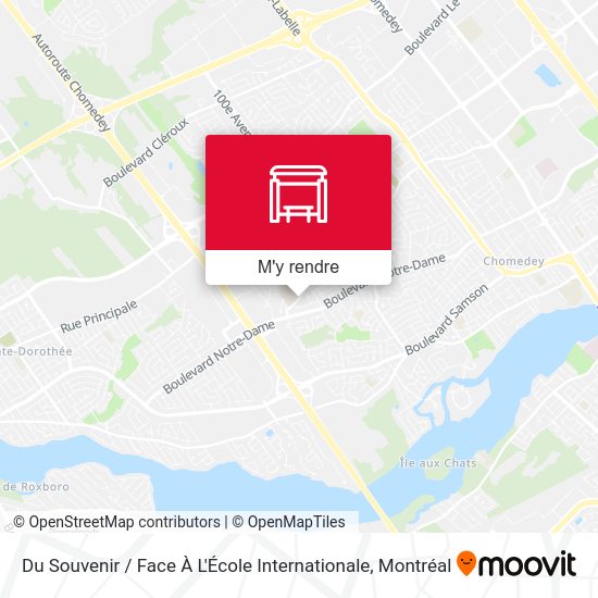 Du Souvenir / Face À L'École Internationale plan
