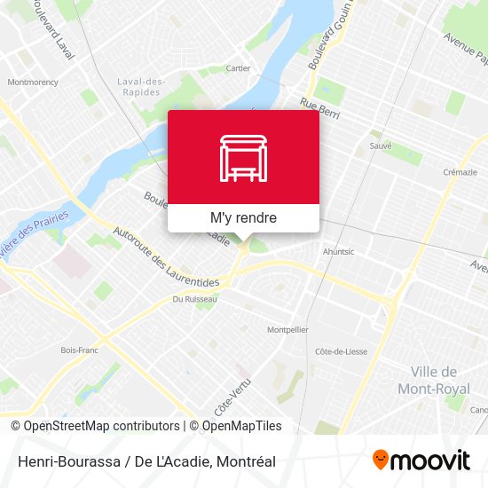 Henri-Bourassa / De L'Acadie plan