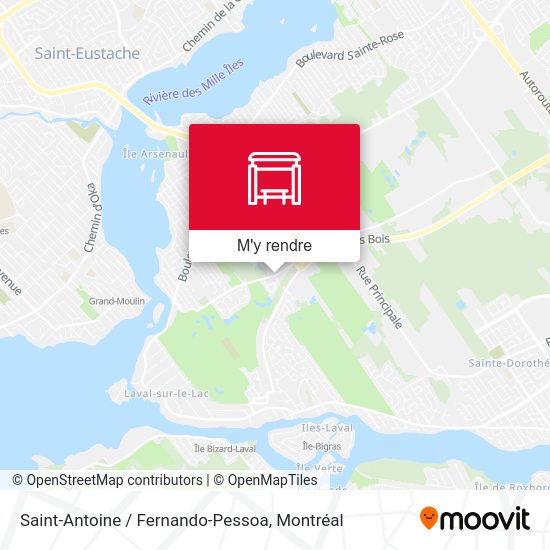 Saint-Antoine / Fernando-Pessoa plan