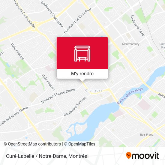 Curé-Labelle / Notre-Dame plan