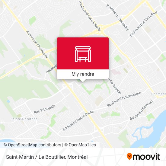 Saint-Martin / Le Boutillier plan