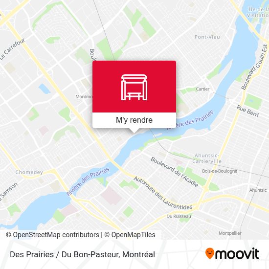 Des Prairies / Du Bon-Pasteur plan