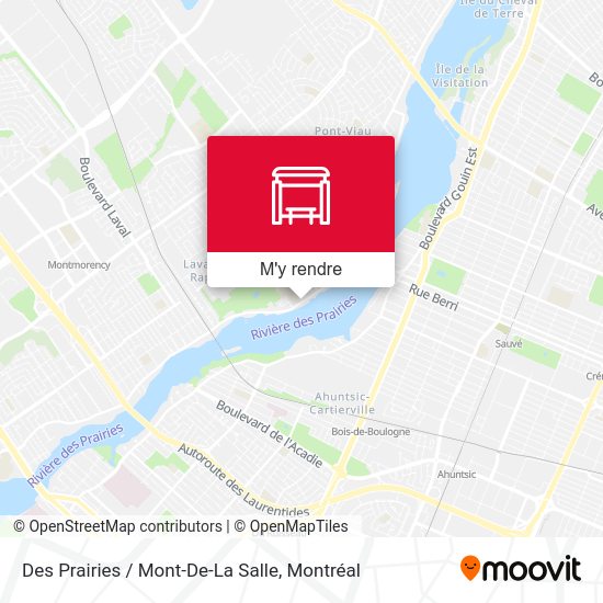 Des Prairies / Mont-De-La Salle plan