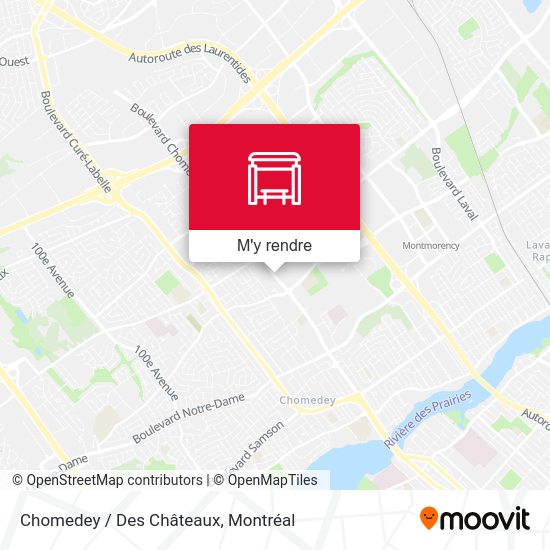Chomedey / Des Châteaux plan