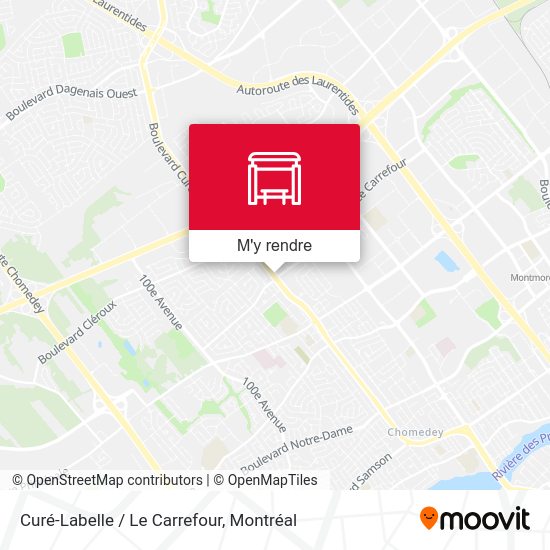 Curé-Labelle / Le Carrefour plan