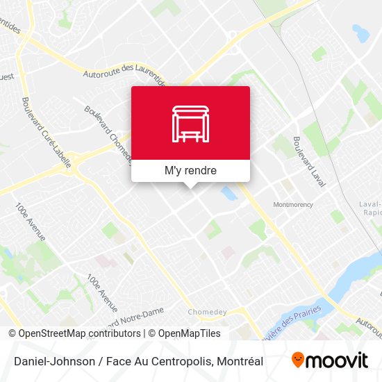 Daniel-Johnson / Face Au Centropolis plan