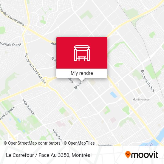 Le Carrefour / Face Au 3350 plan