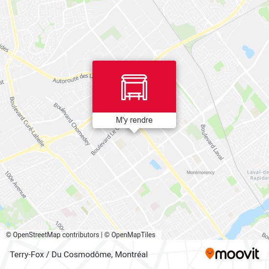 Terry-Fox / Du Cosmodôme plan
