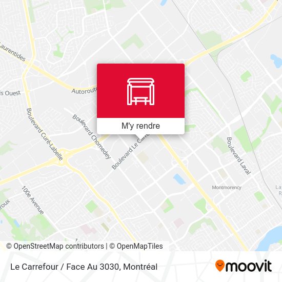 Le Carrefour / Face Au 3030 plan