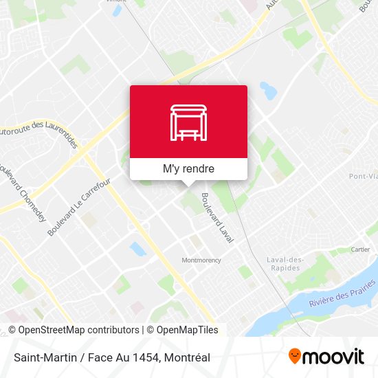 Saint-Martin / Face Au 1454 plan