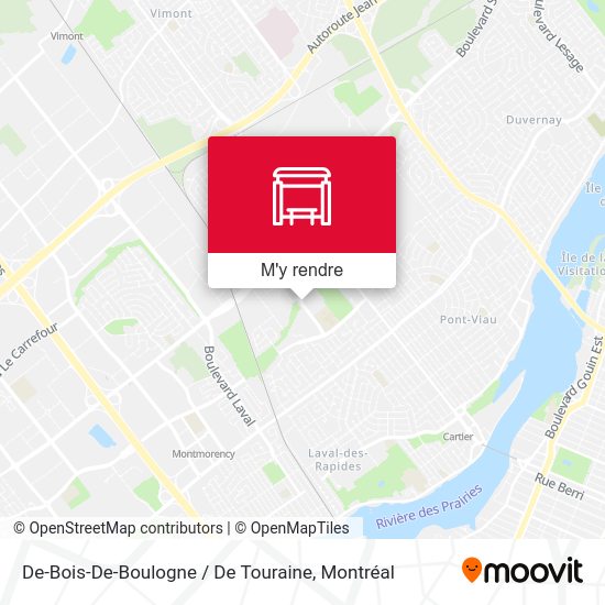 De-Bois-De-Boulogne / De Touraine plan
