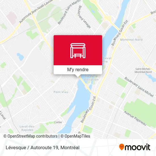 Lévesque / Autoroute 19 plan