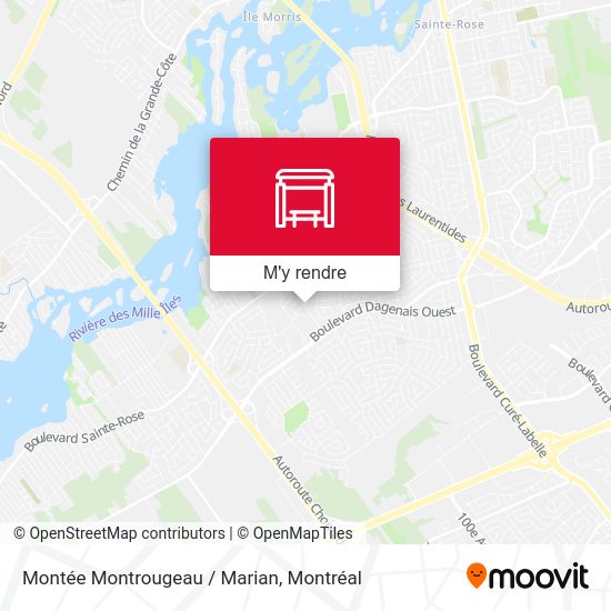 Montée Montrougeau / Marian plan