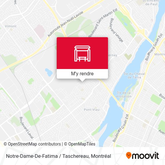 Notre-Dame-De-Fatima / Taschereau plan