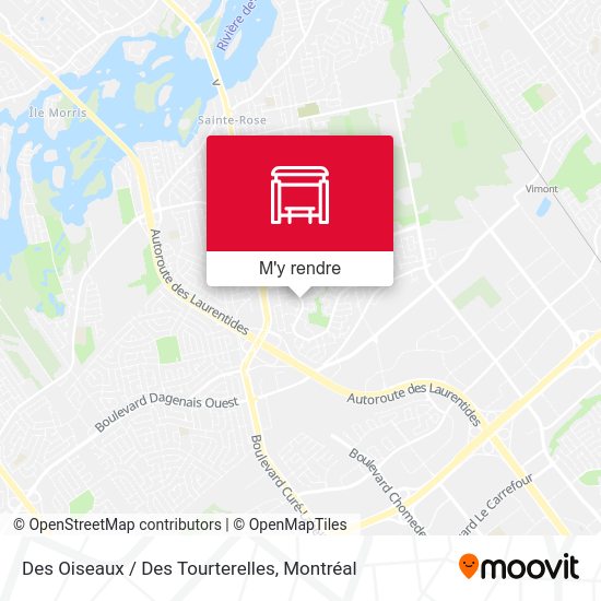 Des Oiseaux / Des Tourterelles plan