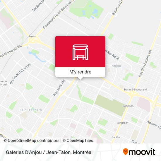 Galeries D'Anjou / Jean-Talon plan
