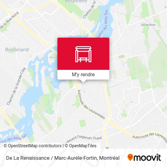 De La Renaissance / Marc-Aurèle-Fortin plan