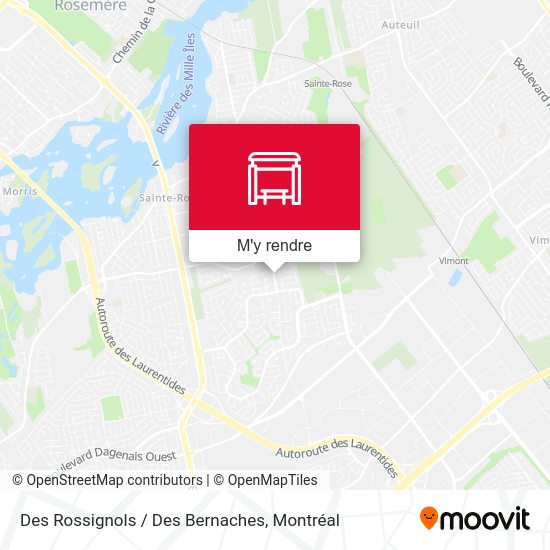Des Rossignols / Des Bernaches plan