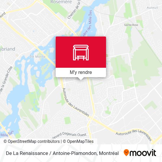 De La Renaissance / Antoine-Plamondon plan