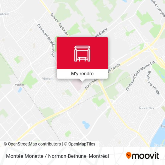 Montée Monette / Norman-Bethune plan