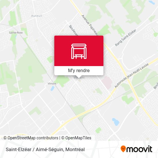 Saint-Elzéar / Aimé-Séguin plan