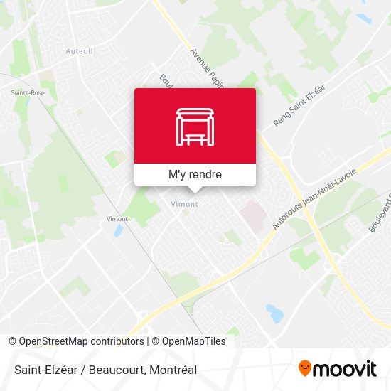 Saint-Elzéar / Beaucourt plan