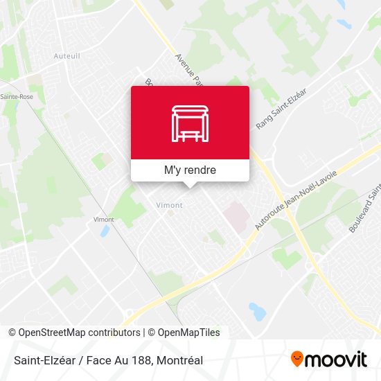 Saint-Elzéar / Face Au 188 plan