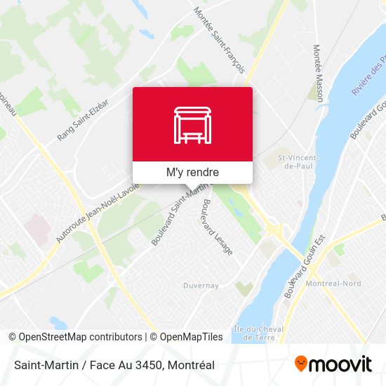Saint-Martin / Face Au 3450 plan