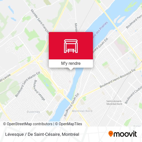 Lévesque / De Saint-Césaire plan