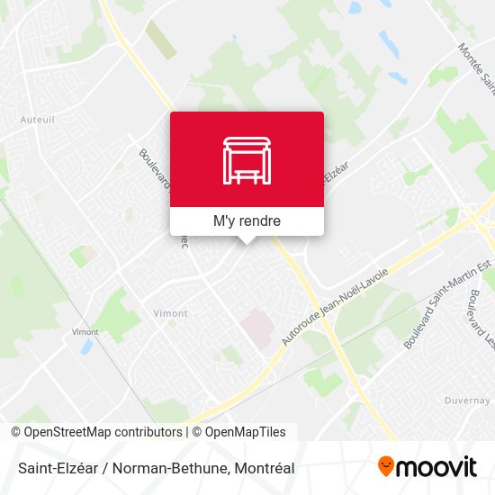 Saint-Elzéar / Norman-Bethune plan