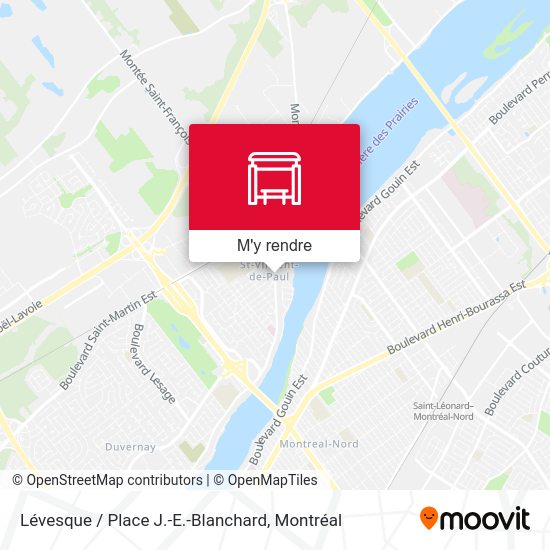 Lévesque / Place J.-E.-Blanchard plan