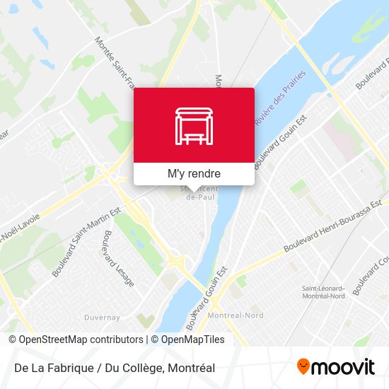 De La Fabrique / Du Collège plan