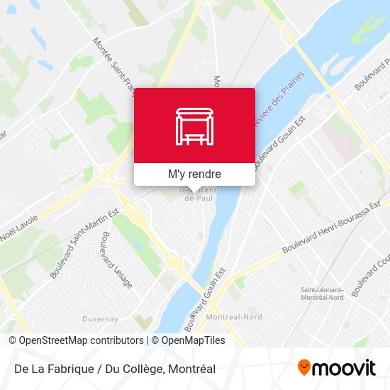 De La Fabrique / Du Collège plan