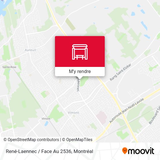 René-Laennec / Face Au 2536 plan
